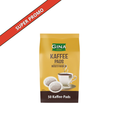 Gina Café Moulu en dosettes (x50) 350 g