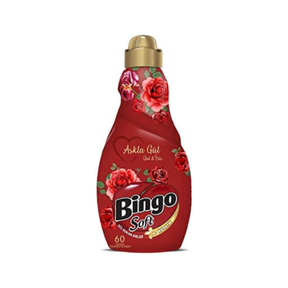 Bingo adoucissant "Soft" parfum rose et iris 1,44 l