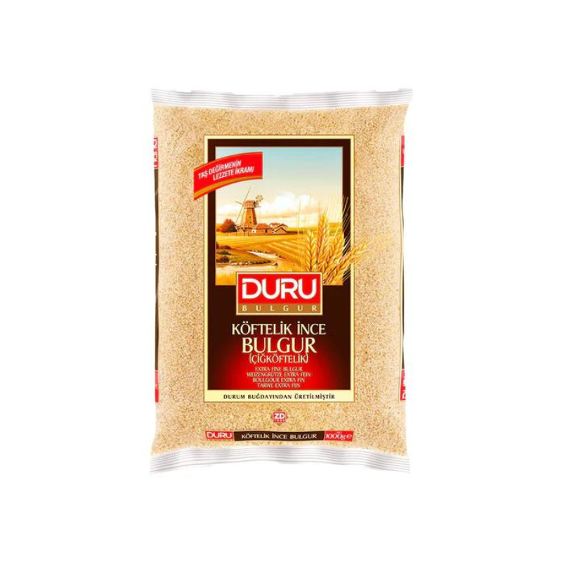 Duru Boulgour extra-fin pour Cig Köfte 1 kg Duru Boulgour extra-fin pour Cig Köfte 1 kg