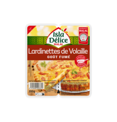 Isla Délice Lardinettes de volaille goût fumé (x2) 200 g