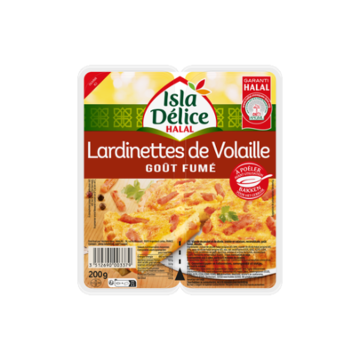 Isla Délice Lardinettes de volaille goût fumé (x2) 200 g