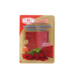 Öz Pastirma de bœuf en tranches 100 g
