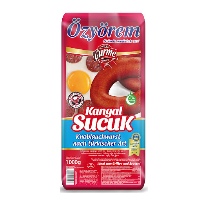 Ozyörem Sucuk Kangal 100 % bœuf 1 kg Ozyörem Sucuk Kangal 100 % bœuf 1 kg
