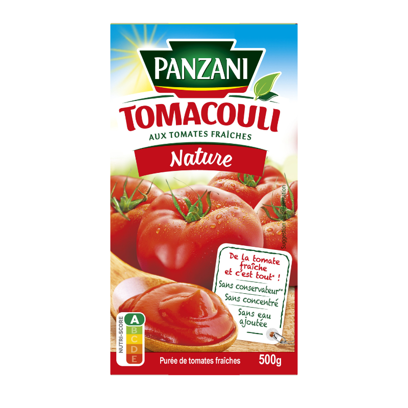 Panzani Tomacouli Nature 500 g Panzani Tomacouli Nature 500 g