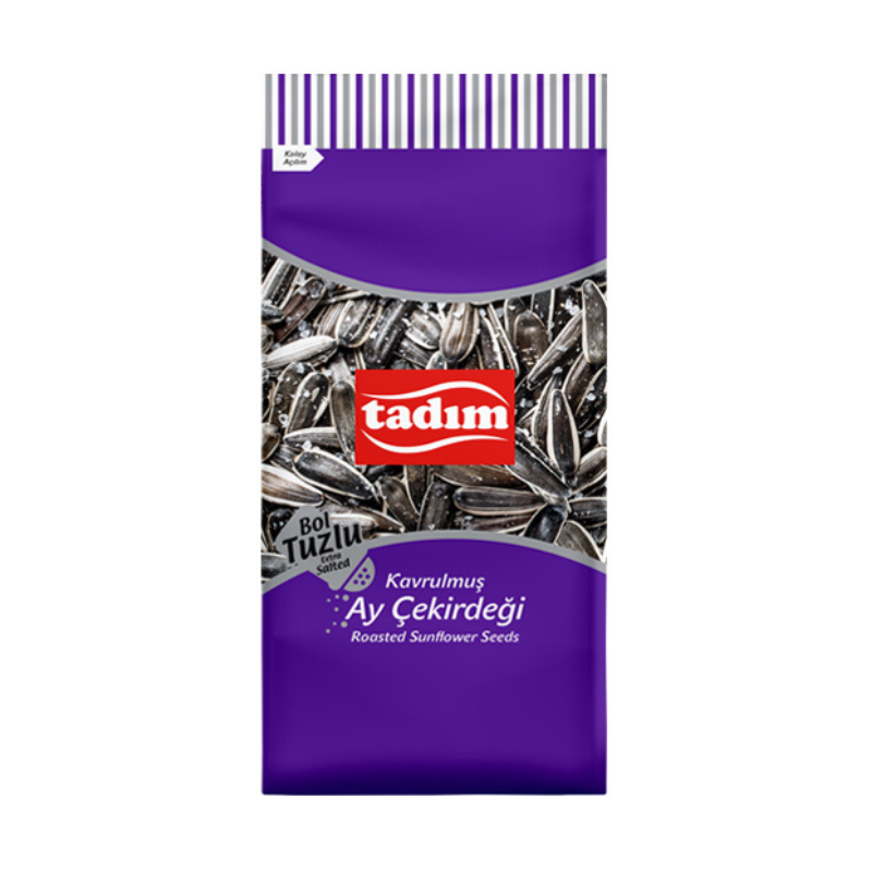Tadim Graines de tournesol noir très salées 270 g Tadim Graines de tournesol noir très salées 270 g