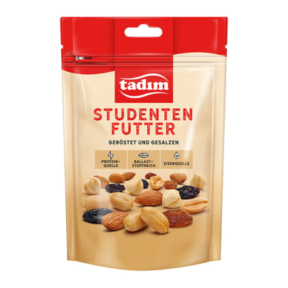 Tadim Mélange de cacahuètes, amandes & raisins secs 175 g