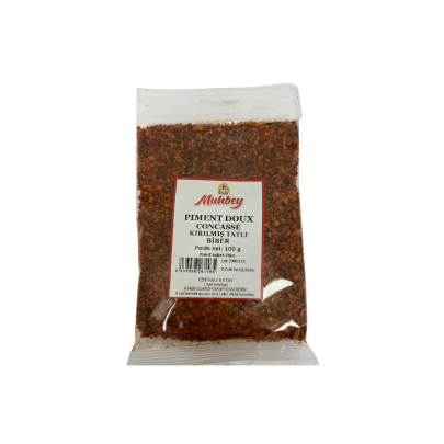 Muhbey Piment doux concassé 100 g