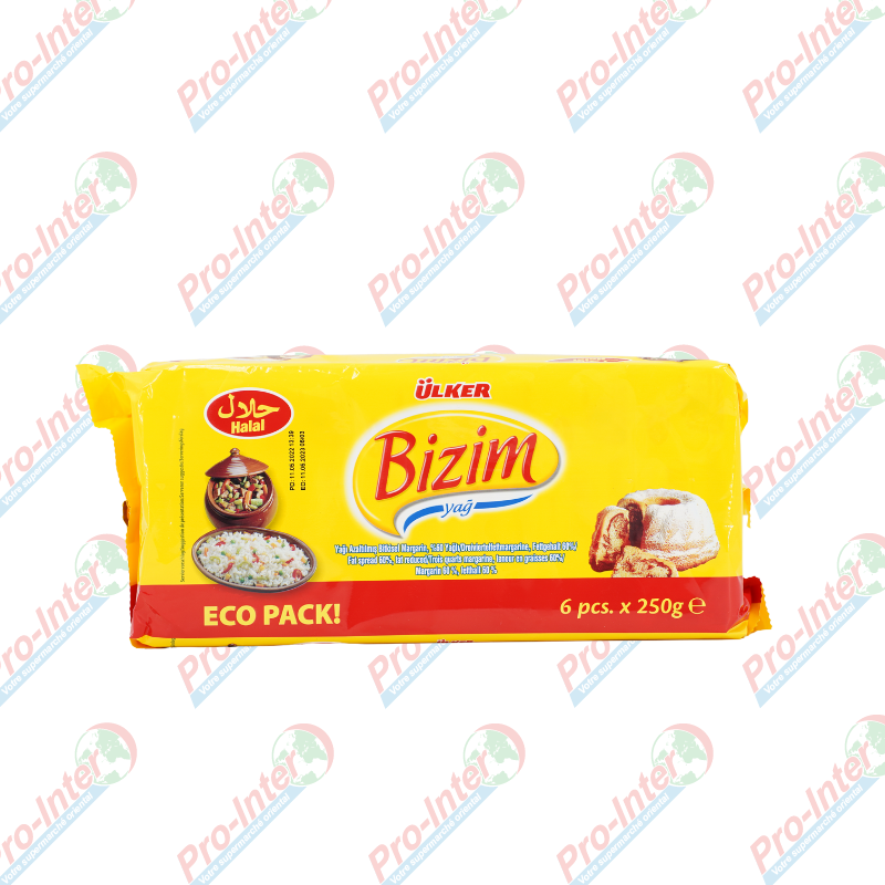 Ülker Bizim Margarine (x6) 1,5 kg Ülker Bizim Margarine (x6) 1,5 kg