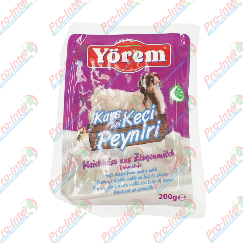 Yörem Fromage à pâte molle au lait de chèvre 200 g Yörem Fromage à pâte molle au lait de chèvre 200 g
