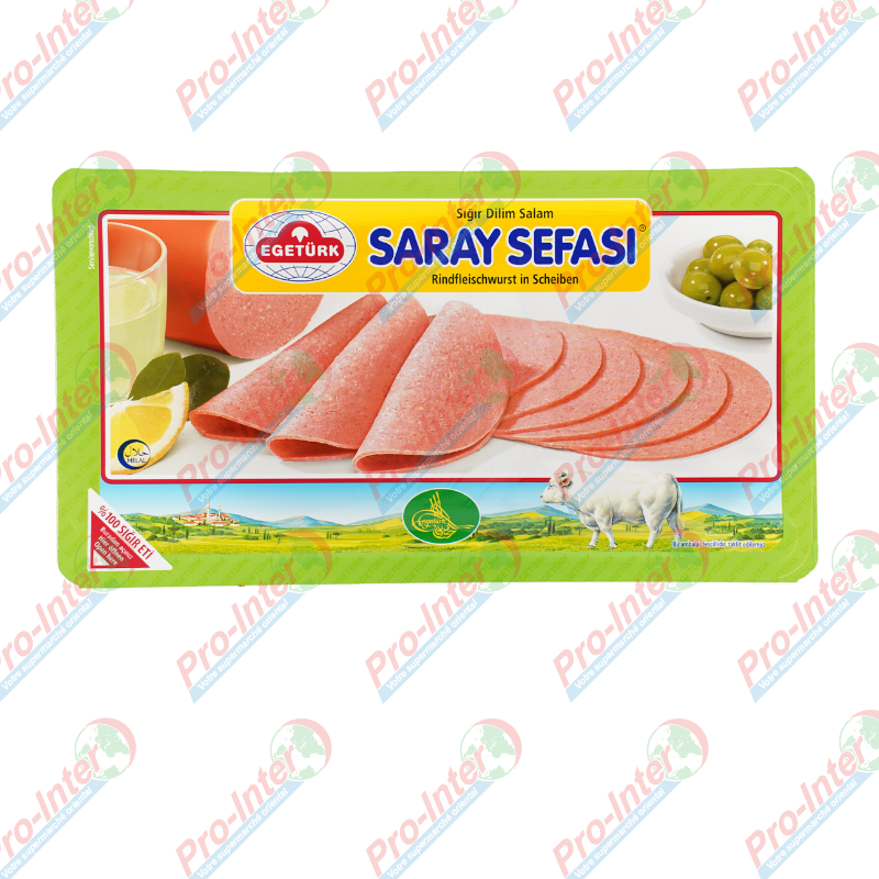 Egetürk Salami de bœuf en tranches 125 g Egetürk Salami de bœuf en tranches 125 g