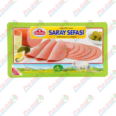 Egetürk Salami de bœuf en tranches 125 g