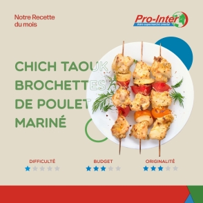 Recette du mois